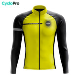 Outfit di ciclismo invernale giallo - Eklïps