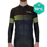 MAILLOT LONG DE CYCLISME JAUNE - AUTOMNE - LIBERTY+ Maillot long pour homme GT-Cycle Outdoor Store S 