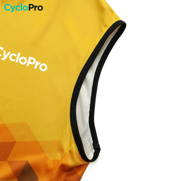 maillot-sans-manches-cycliste-eski-jaune-zoom