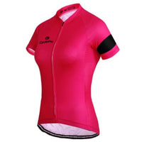 Pink Road Bike Jersey - Elegance+