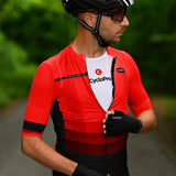 maillot cycliste rouge agility 2