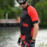 tenue cyclisme practical homme rouge 6