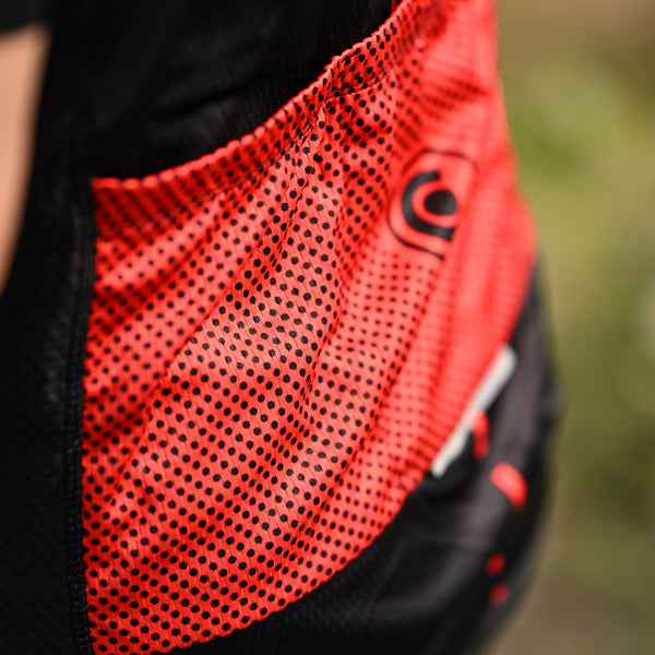 tenue cyclisme practical homme rouge 8