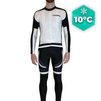 Tenue Cycliste Automne Blanc - Excellium Tenue de cyclisme automne homme GT-Cycle Outdoor Store Sans XL 