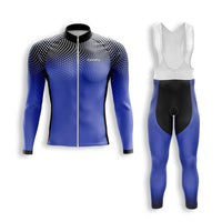 TENUE CYCLISTE AUTOMNE HOMME BLEU - DIMENSION+ tenue cyclisme homme CycloPro XS 