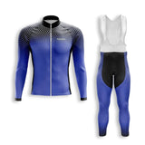 TENUE CYCLISTE AUTOMNE HOMME BLEU - DIMENSION+ tenue cyclisme homme CycloPro XS 