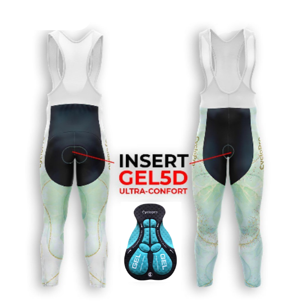 Outfit da ciclismo invernale Green Man - Hue+