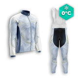 TENUE CYCLISTE HIVER HOMME BLEUE - TEINTE+ tenue cyclisme homme CycloPro XS 