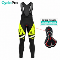 Tenue cycliste hiver Jaune Fluo - Bretagne 8
