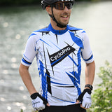 tenue cycliste homme bleu sensas 1