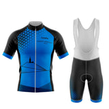 Outfit da ciclismo Mont Ventoux Bleu - Performance