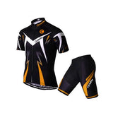 Tenue de Cycliste Route - Confort max Tenue de cyclisme été GT-Cycle Outdoor Store Orange - Sans bretelles S 