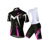 Tenue de Cycliste Route - Confort max Tenue de cyclisme été GT-Cycle Outdoor Store Rose - Bretelles S 
