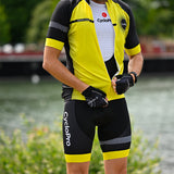 tenue eklips cycliste jaune 1