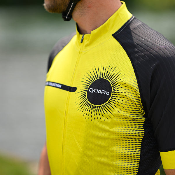 tenue eklips cycliste jaune 2
