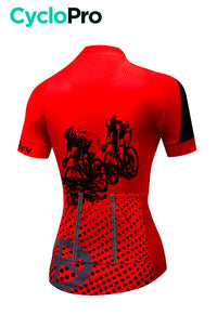 tenue femme cyclisme ete cycling dos