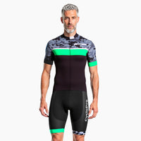tenue cycliste ete camoride turquoise
