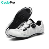 Chaussures vélo de route blanches - Road+