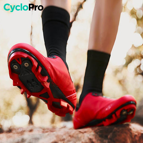 Chaussures Vélo Rouges VTT/MTB - XC chaussures vélo xc CycloPro 