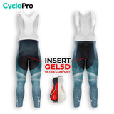 COLLANT CYCLISTE AUTOMNE HOMME / BLEU - SNOW+ cuissard long homme GT-Cycle Outdoor Store 