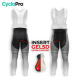 COLLANT CYCLISTE AUTOMNE HOMME / GRIS - TRACE+ cuissard long homme GT-Cycle Outdoor Store 