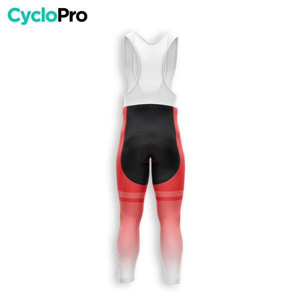 COLLANT CYCLISTE AUTOMNE HOMME / ROUGE - TRACE+ cuissard long homme GT-Cycle Outdoor Store 