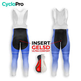 COLLANT CYCLISTE HIVER HOMME / BLEU - DIMENSION+ cuissard long homme GT-Cycle Outdoor Store 