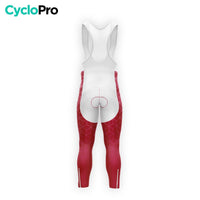 COLLANT CYCLISTE HIVER HOMME / GRENAT - CUBIC+ cuissard long homme GT-Cycle Outdoor Store 