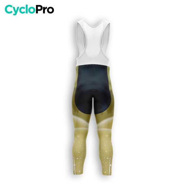 COLLANT CYCLISTE HIVER HOMME JAUNE - SNOW+ cuissard long homme GT-Cycle Outdoor Store 