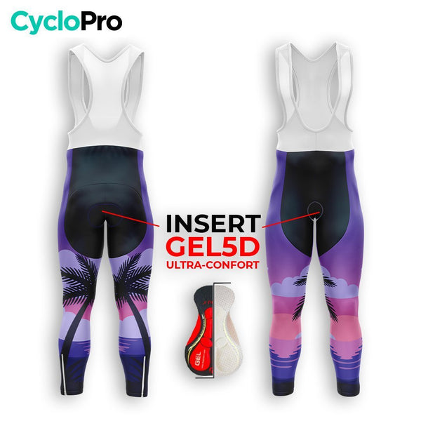 COLLANT CYCLISTE HIVER HOMME - SUNSET+ cuissard long homme GT-Cycle Outdoor Store 