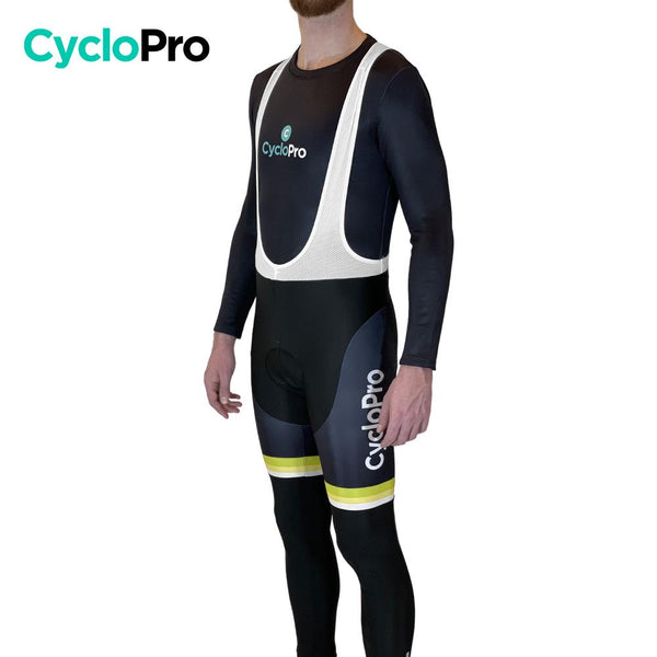 COLLANT CYCLISTE JAUNE ÉVASION+ - HIVER collant thermique homme GT-Cycle Outdoor Store 