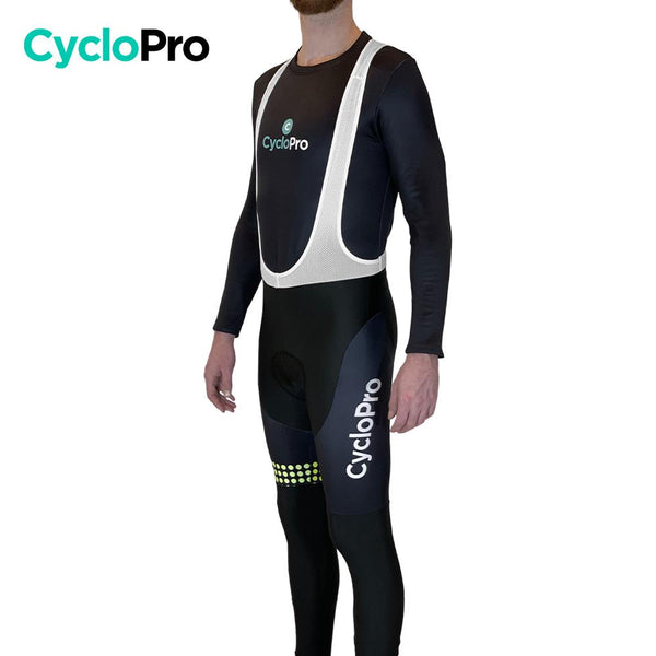 COLLANT CYCLISTE JAUNE LIBERTY+ - HIVER collant thermique homme GT-Cycle Outdoor Store 