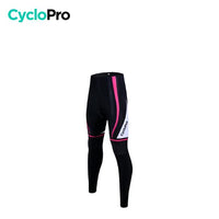 COLLANT CYCLISTE POUR FEMMES AUTOMNE BLANC - OPTIMUM+ Collant automne femme CycloPro Sans XS 