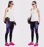 COLLANT CYCLISTE POUR FEMMES AUTOMNE - SPLASH+ - DESTOCKAGE Collant automne femme CycloPro 