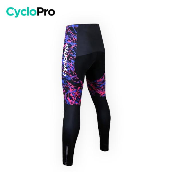 COLLANT CYCLISTE POUR FEMMES AUTOMNE - SPLASH+ - DESTOCKAGE Collant automne femme CycloPro 