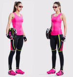 COLLANT CYCLISTE POUR FEMMES HIVER ROSE - OPTIMUM+ Collant automne femme CycloPro 