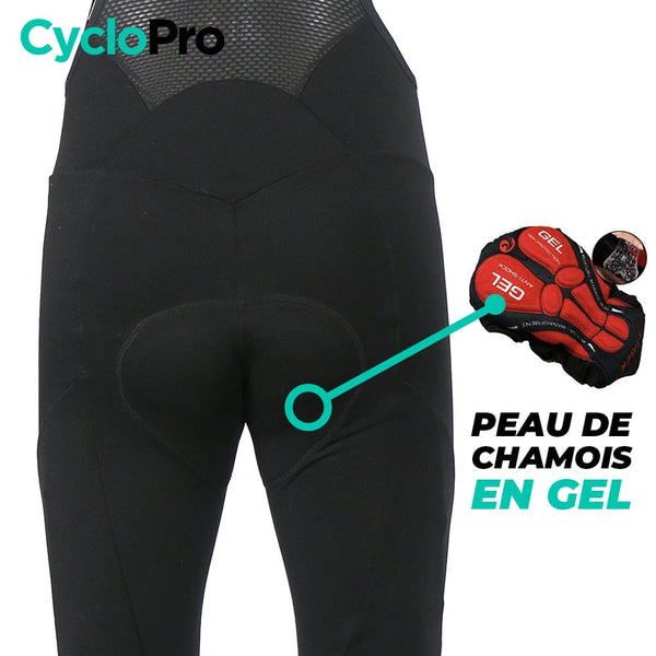 COLLANT CYCLISTE THERMIQUE - PROMAX - DESTOCKAGE Collant thermique vélo homme CycloPro 