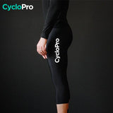 Corsaire Mi-saison - Confort+ - DESTOCKAGE Cuissard avec bretelles cyclisme CycloPro 