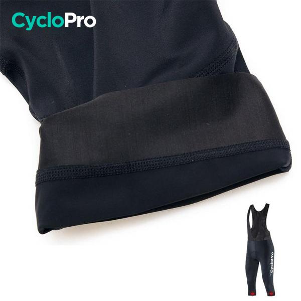 Corsaire Mi-saison - Confort+ - DESTOCKAGE Cuissard avec bretelles cyclisme CycloPro 