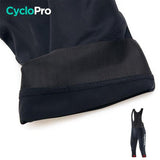 Corsaire Mi-saison - Confort+ - DESTOCKAGE Cuissard avec bretelles cyclisme CycloPro 