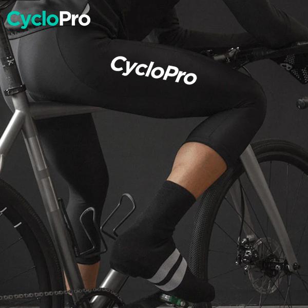 Corsaire Mi-saison - Confort+ - DESTOCKAGE Cuissard avec bretelles cyclisme CycloPro 