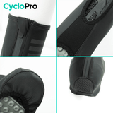 Couvre-Chaussures coupe-vent et imperméable - Pro Fit - DESTOCKAGE Couvre-chaussures hiver CycloPro 