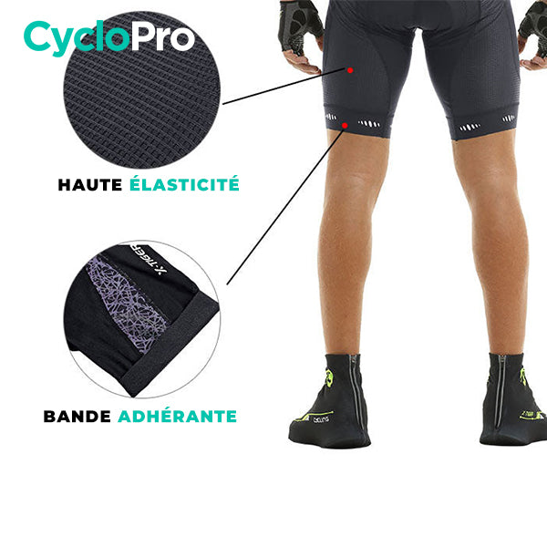 Cuissard Cyclisme et VTT - Reflect+ Cuissard court homme CycloPro 