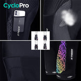 Cuissard Cyclisme et VTT - Reflect+ - DESTOCKAGE Cuissard court homme CycloPro 