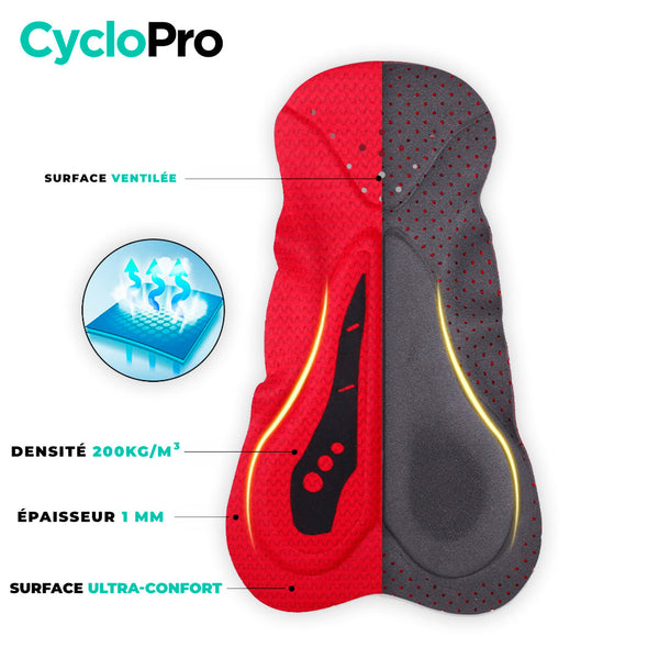 Cuissard pour VTT et Cyclisme | Fast+ - DESTOCKAGE CycloPro 