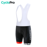 Cuissard Rouge pour VTT et Cyclisme - Pulsation+ - DESTOCKAGE Cuissard court pour homme GT-Cycle Outdoor Store Bande rouge Avec S
