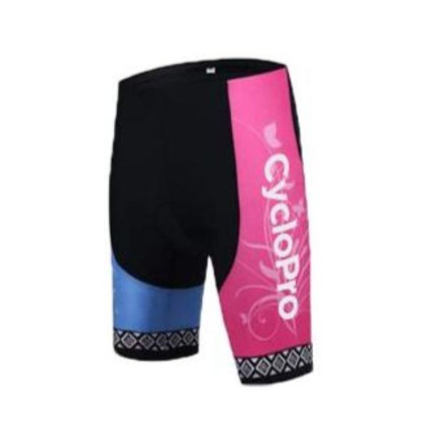 Cuissard Vélo de Route à Fleurs - Confort+ - Destockage Tenue de cyclisme été Cyclo Pro Sans bretelles XS 