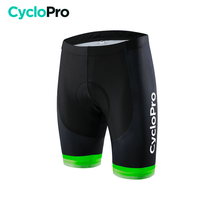 Cuissard Vert pour VTT et Cyclisme - Évasion+ - DESTOCKAGE GT-Cycle Outdoor Store Noir et vert Sans S