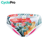 CULOTTE À FLEURS VTT/CYCLISME ABSOR+ - FEMME Culotte absorbe chocs I*Love*Cycling Store 