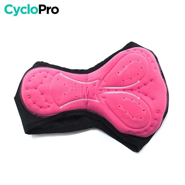 CULOTTE NOIRE VTT/CYCLISME ABSOR+ - FEMME Culotte absorbe chocs I*Love*Cycling Store 